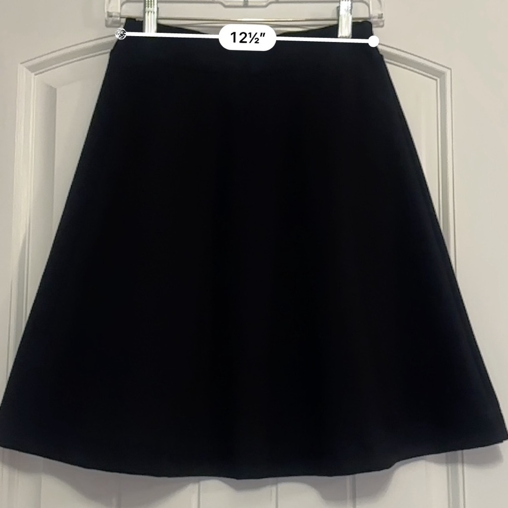 JUNEE JR Black A-line Skirt